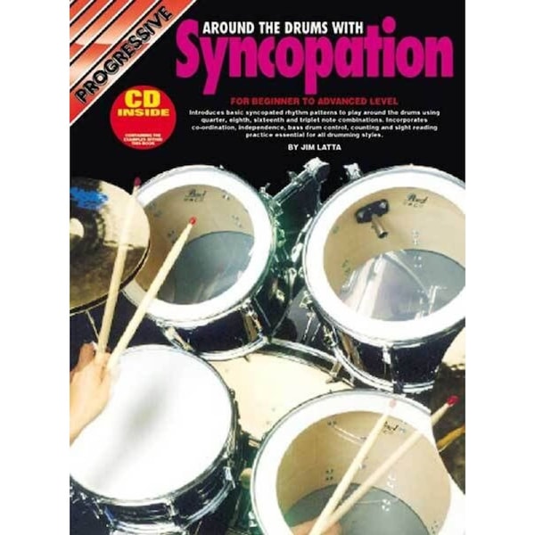 Progressive Around The Drums with Syncopation Book and CD