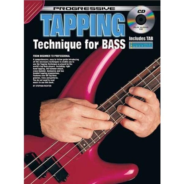 Progressive Tapping Technique For Bass Book/CD