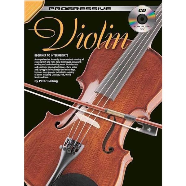 Progressive Violin Method Book with CD