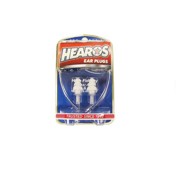 Hearos Professional Ear Plugs Hi Fidelity Hear All Highs & Lows