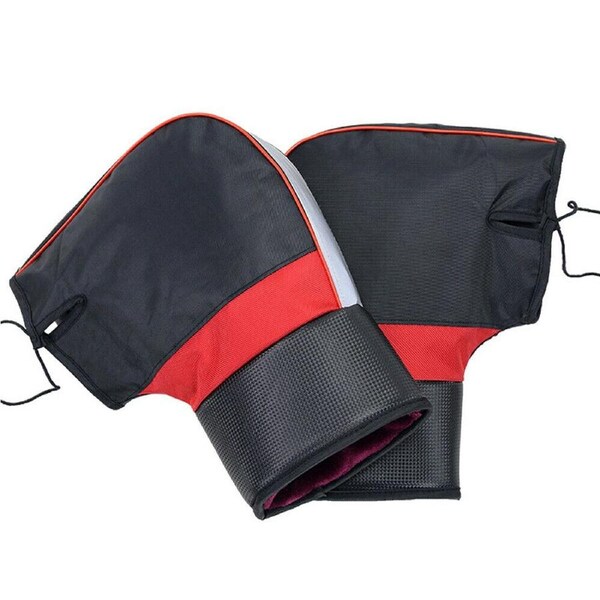 Motorcycle Handlebar Muffs Winter Windproof Thick Warm Handle Gloves