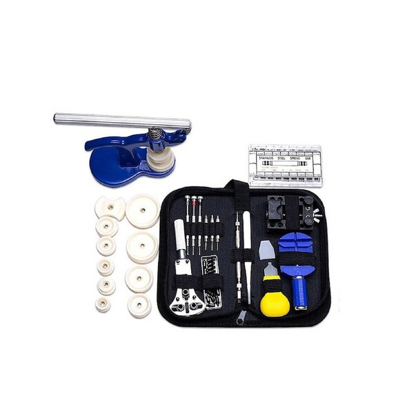 Watch Repair Kit Back Case Pin Link Spring Strap Remover Opener Tool Set - 404pcs