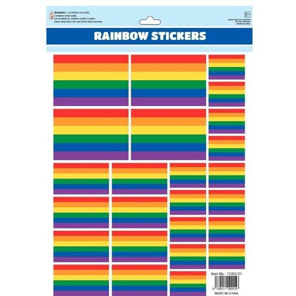 25pcs LGBT Rainbow Flag Stickers Love Gay Lesbian Pride Laptop Vinyl Decal