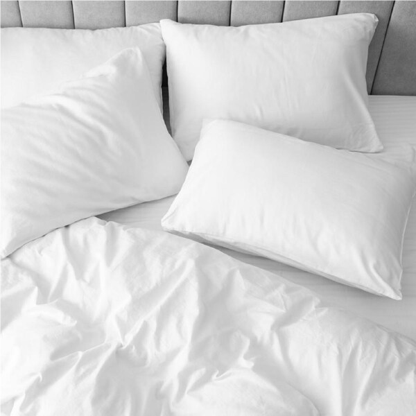 4 Pack Cotton Cover Standard Pillows Standard Size Firm