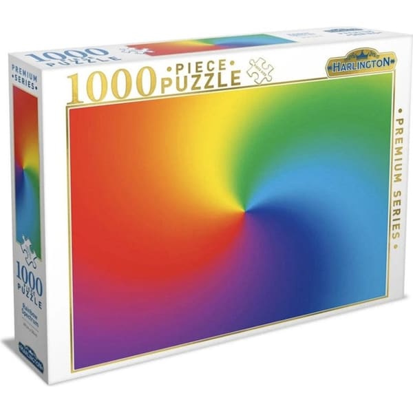 1000pc Harlington Premium Series Rainbow Spectrum Family Jigsaw Puzzle 3yrs+
