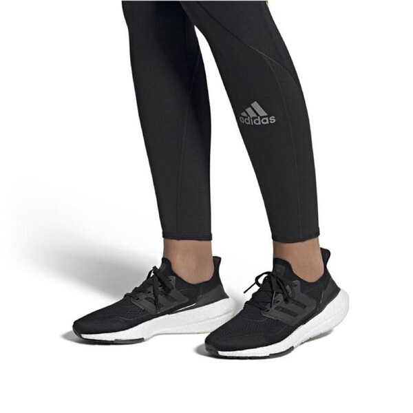 Adidas Womens Ultraboost 21 Running Trail Gym Shoe - Core Black/Core Grey US 8.5