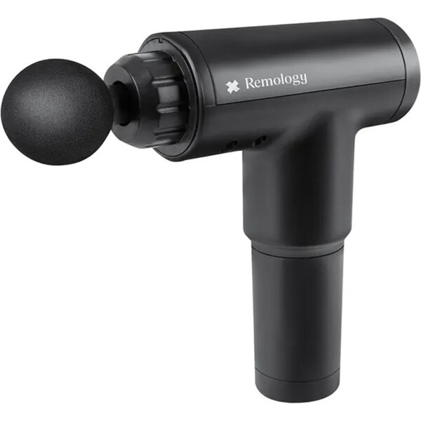 Remology Impact Therapy Vibration Percussion Massage Gun w/4 Heads Attachments