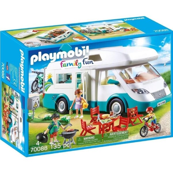 Playmobil Family Fun Family Camper 135pc 70088