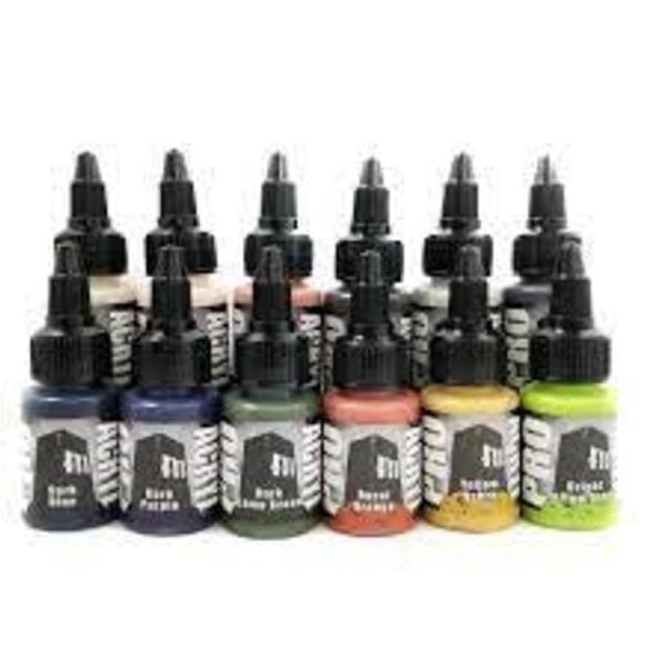 Monument Pro Acryl Sets - Expansion Set 1 - 12 Colors