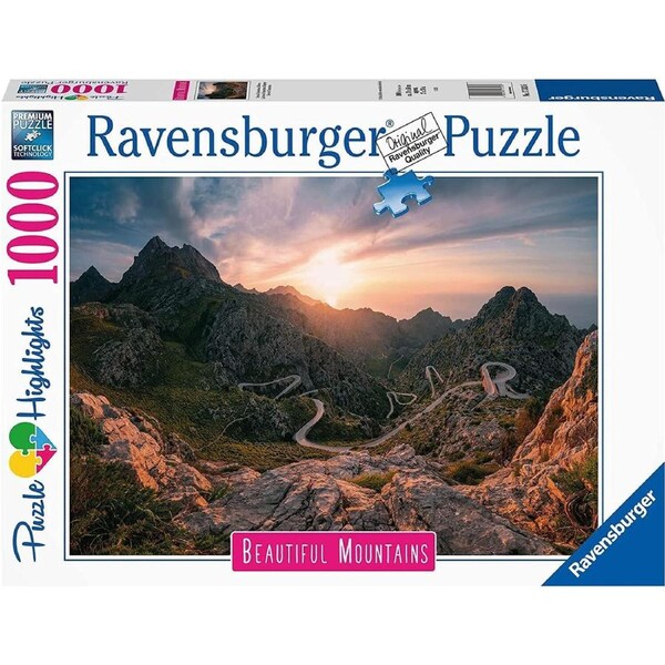 Ravensburger - Serra de Tramuntana Mallorca Puzzle 1000 Pce