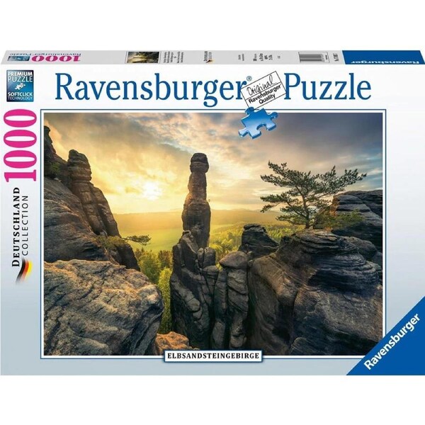Ravensburger - Monolith Elbe Sandstone Mountains Puzzle 1000