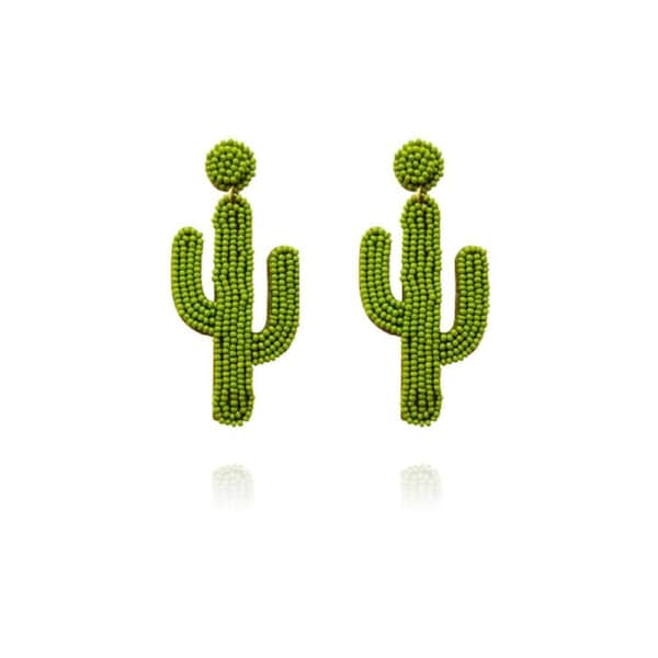 Culturesse Ina Wild Desert 8cm Earrings Fashion Jewellery For Pierced Ears Lime