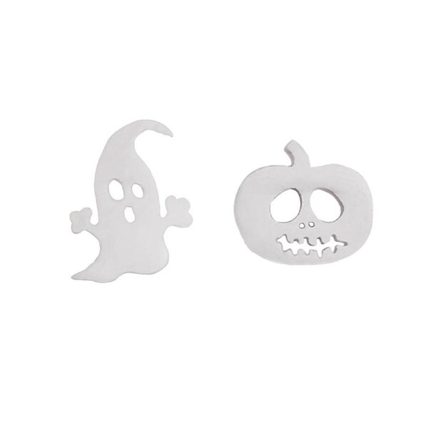 Culturesse 10mm Trick Or Treat Halloween Earrings Jewellery Sterling Silver