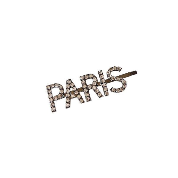 Culturesse Paris Statement Classic 5.8cm Hair Clip Women's Accessory Silver