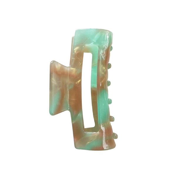 Culturesse Endri 8.1cm Resin Hue Hair Claw/Crab Women's Accessory Opal Sheer