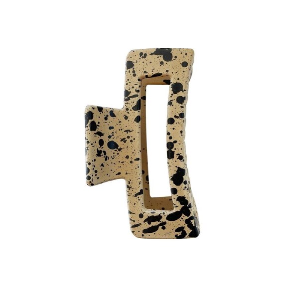 Culturesse Dotti Artsy 8.5cm Acrylic Hair Claw/Crab Women Accessory Paint Splash