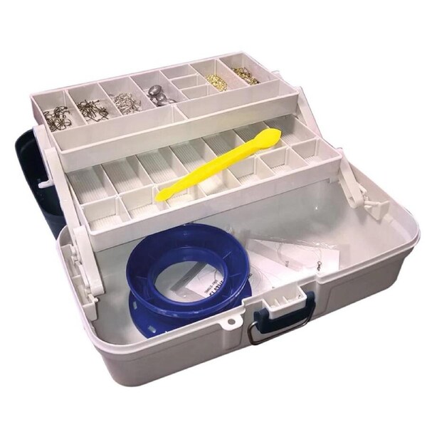 Best Sale 500 Piece Fishing Tackle Box Kit Jarvis Walker In - Foto 6