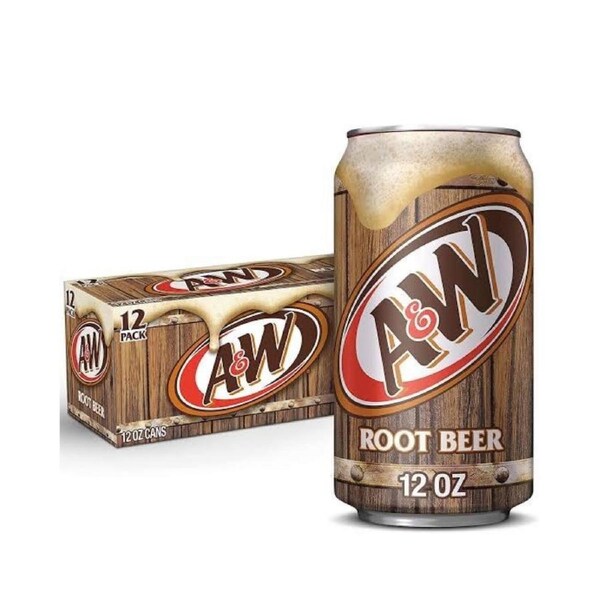 A&W Root Beer 355ml 12 Pack