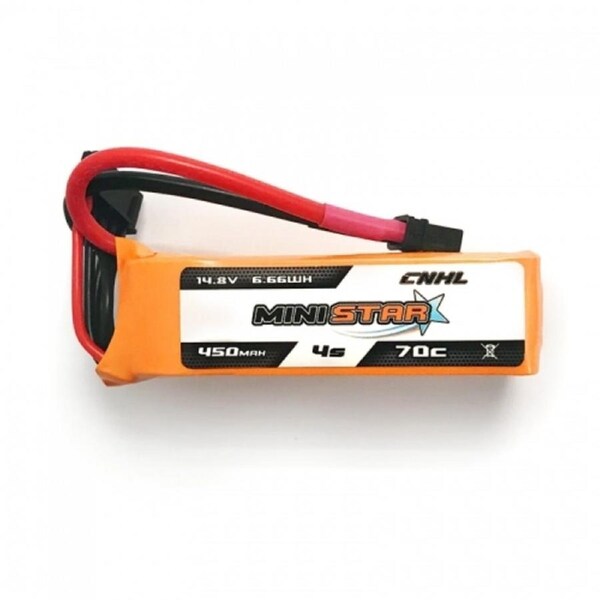 MiniStar 14.8v 450mah 4s 70C Battery for FPV Drones xt-30
