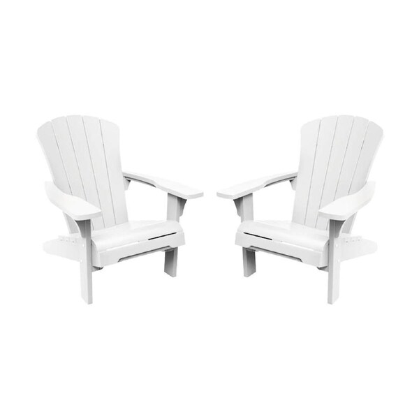 Keter Troy Adirondack Chair - 2 PACK