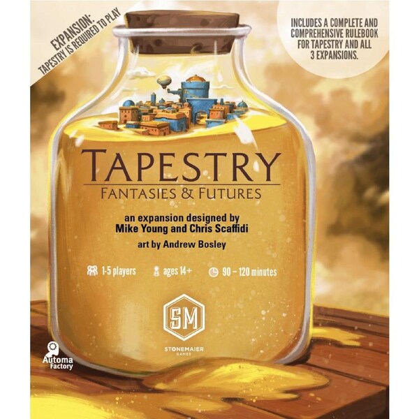 Tapestry Fantasies and Futures Board Game