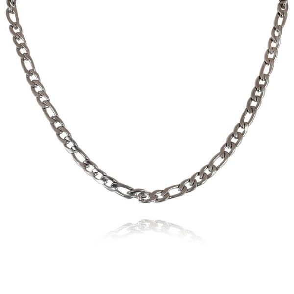Culturesse Billie Link 45cm Chain Necklace Women's Fashion Jewellery Silver