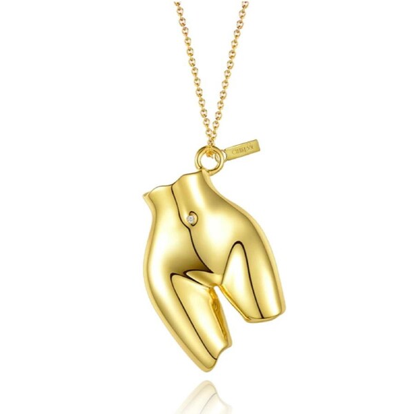 Culturesse Artisan Body Series No.3 Eudora 50cm Necklace 18K Gold Plating Gold