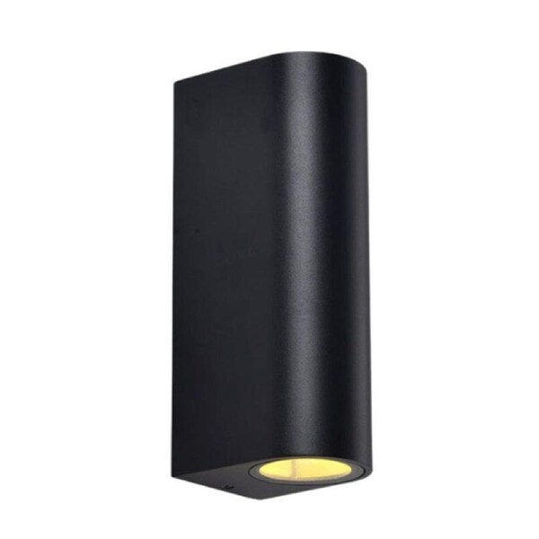 SAL SE7134TC-BK - Eton LED 8W Tri-Colour Up & Down Wall Light IP54 - Black