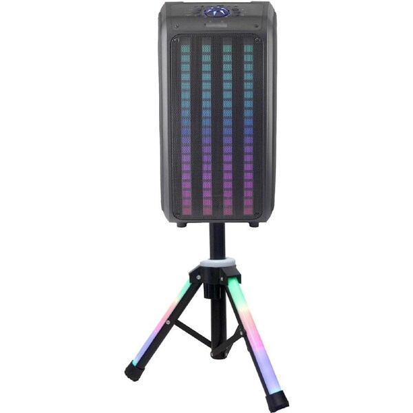 Laser Portable Party Speaker with LED Stand