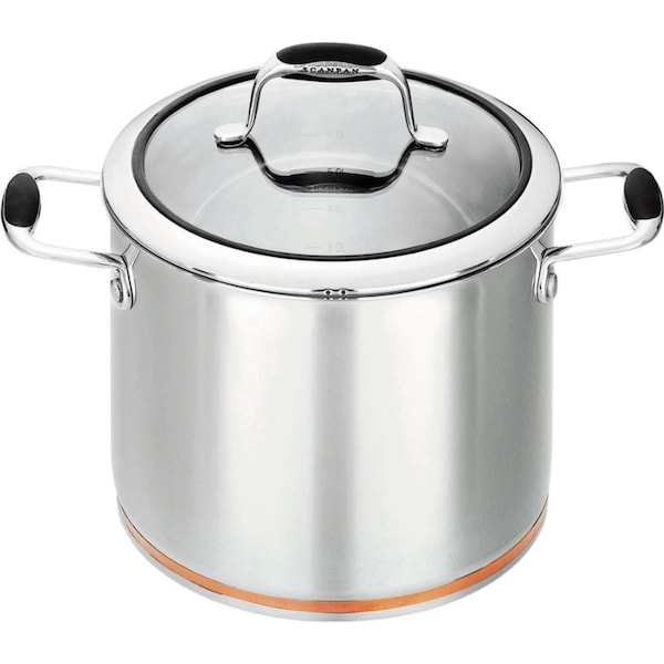 Scanpan Coppernox Stock Pot with Lid 24cm / 7.2L
