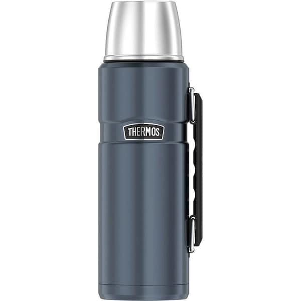 Thermos 1.2L Stainless Steel Vacuum Insulated Beverage Hot/Cold Bottle Slate