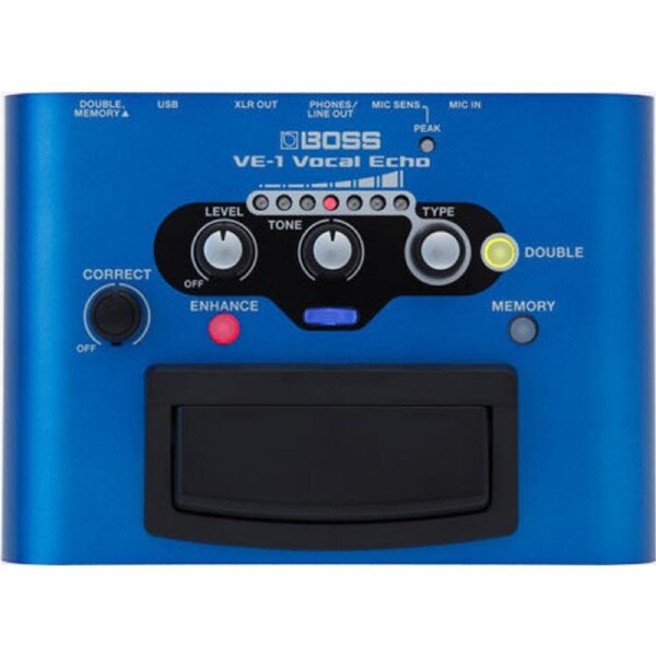 BOSS VE-1 Vocal Echo Pedal - Professional Reverb & Effects for Singers