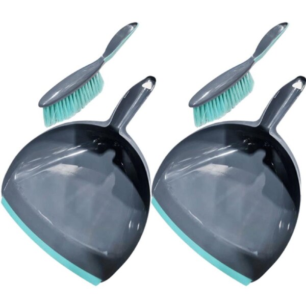 Compass Dustpan And Brush Set Dust Pan 2 Pack