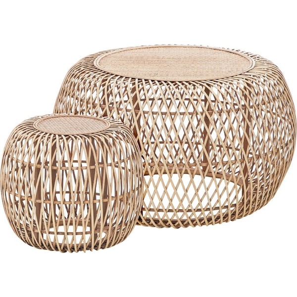 Cooper & Co. Havana Set Of 2 Coffee Tables Natural