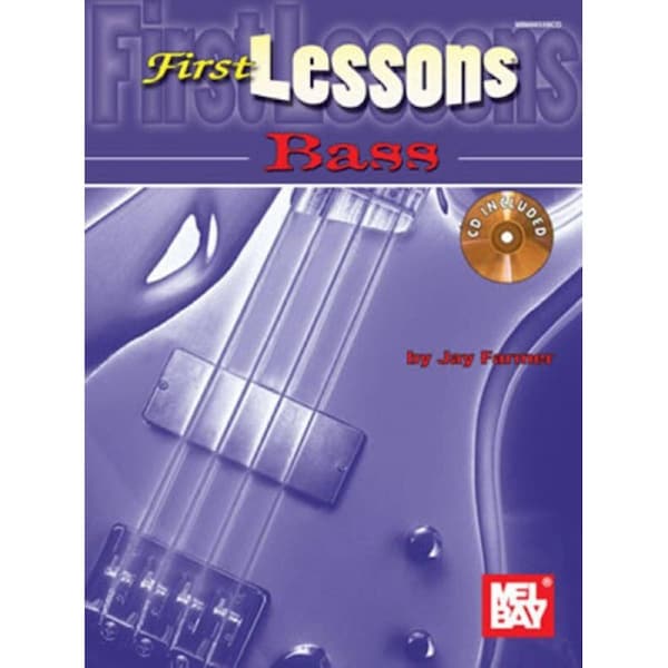 First Lessons Bass Book, CD, and DVD by Mel Bay Publications