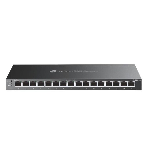 TP-Link TL-SG2016P JetStream 16-Port Gigabit Smart Switch With 8-Port PoE+
