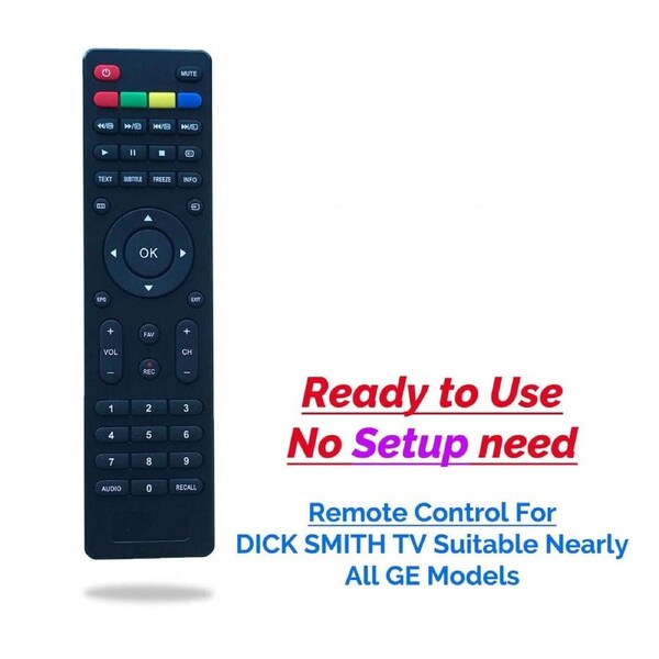 Dick Smith TV compatible remote Control LCD DSE Multiple Model GE Numbers