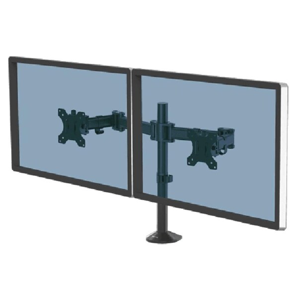Fellowes Reflex Dual Monitor Arm Black