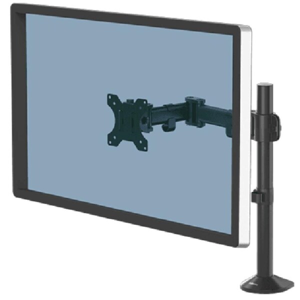 Fellowes Reflex Single Monitor Arm Black