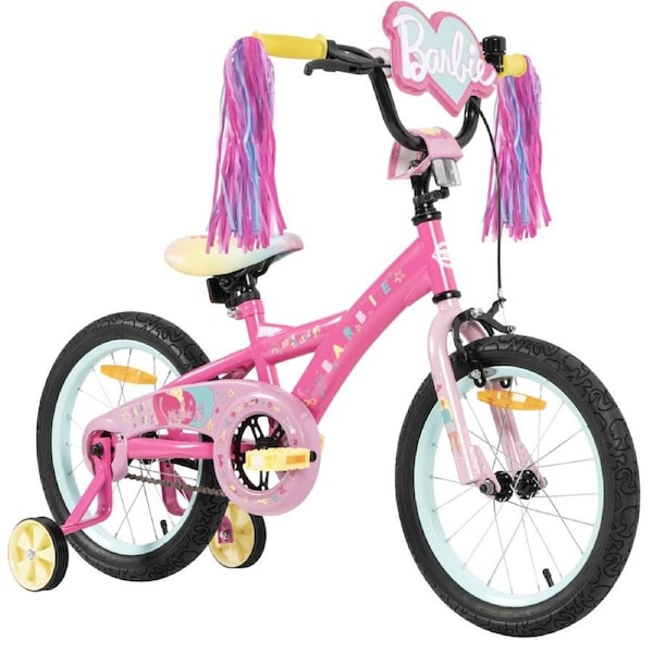 Barbie Kids Bike 40cm with Training Wheels