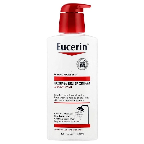 Eucerin, Eczema Relief, Cream Body Wash, 400ml