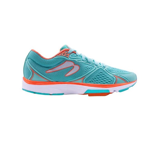 Newton Womens Kismet Running Shoes Runners Sneakers - Cyan/Orange US 7