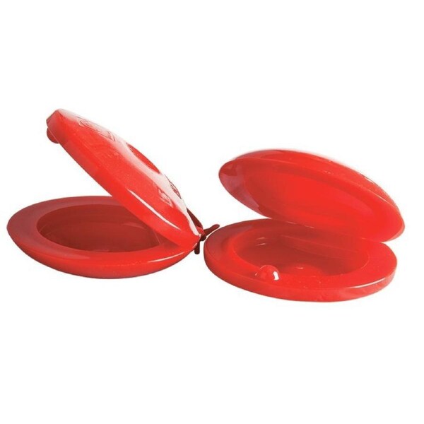 Angel APC15R Finger Castanets Plastic Red Pr