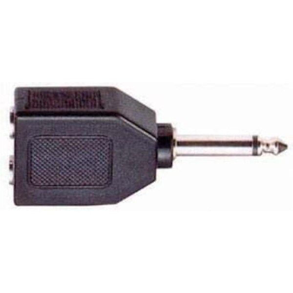 AMS 3930 6.3 Mono Plug To 2 X 6.3M Female Was Pl3