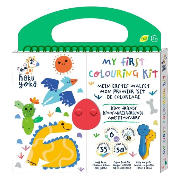 My First Colouring Kit - Dino Friends