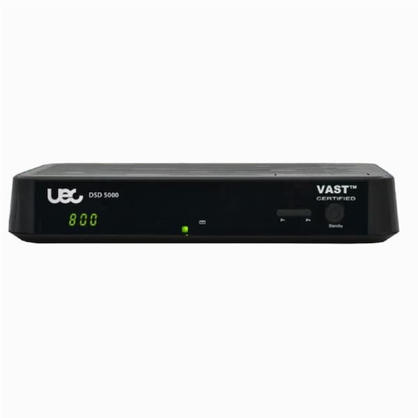 UEC DSD5000 VAST Twin Tuner Satellite Receiver Decoder (replace DSD4921RV for use with Satellite Optus 10 / D3 only)