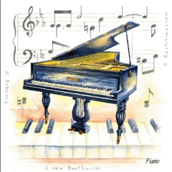 Fridge Magnet - Piano