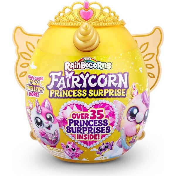Zuru Rainbocorns Fairycorn Princess Surprise Egg Kids/Children Toy Assorted 3+
