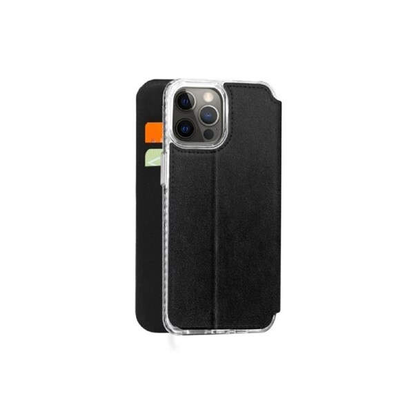 3sixT SlimFolio RFID Case Armour Cover Protection For iPhone 13 Pro Max Black