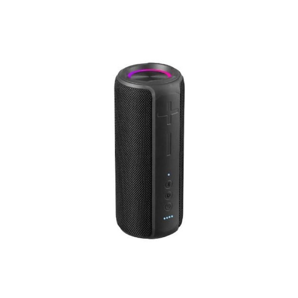 Wave 12W IPX7 LED BT Portable Speaker Amped Series For Smartphones Large Black
